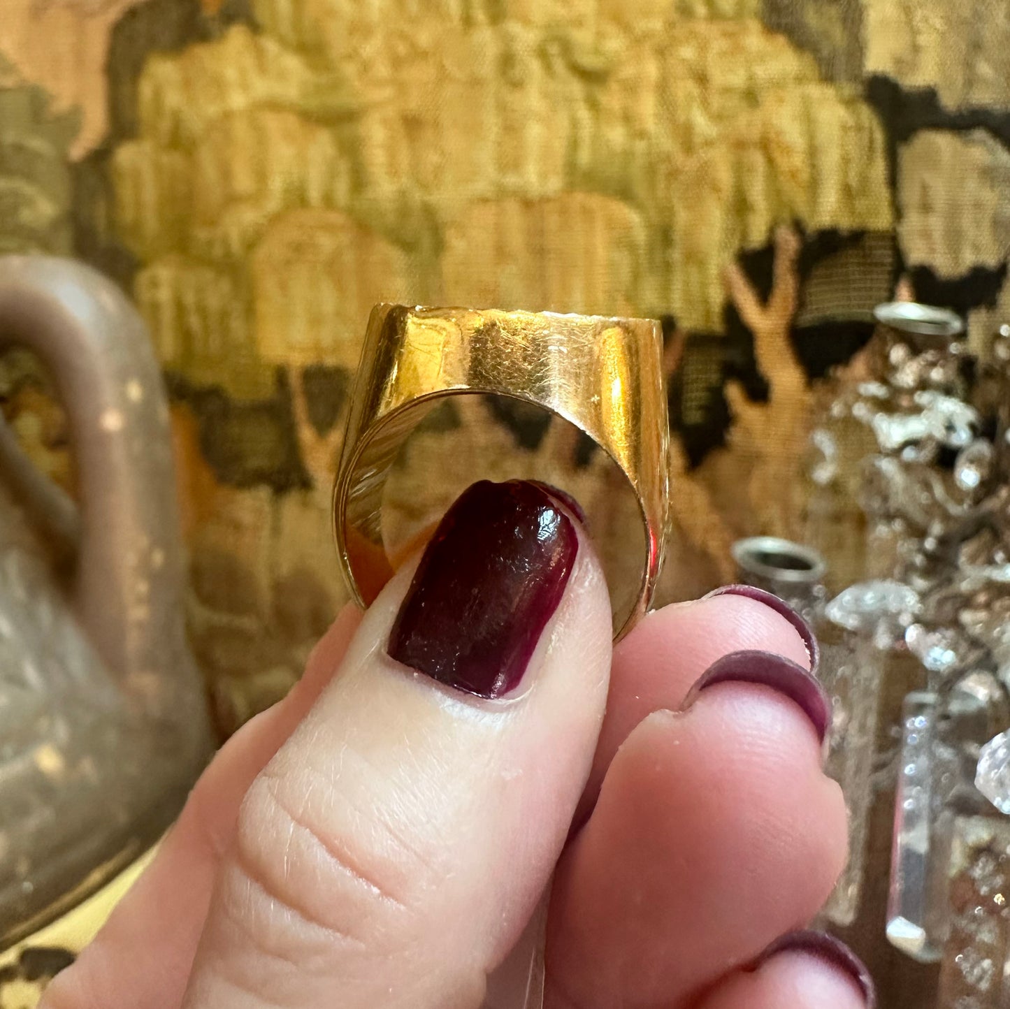Reproduction Queen Victoria Coin Ring