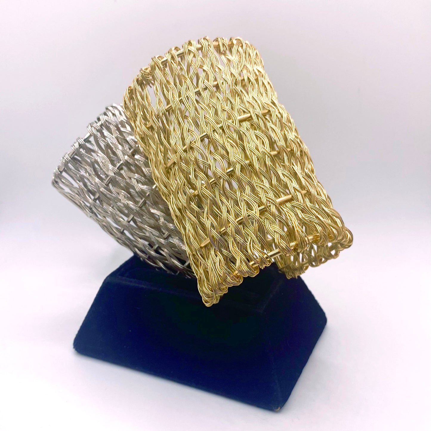 Silver Tone - Brutalist Cuff
