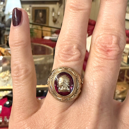 10k Weehawken Chief 1958 Gold Ring