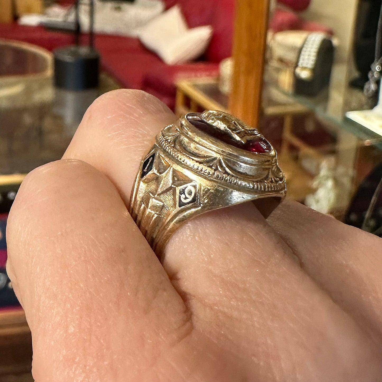10k Weehawken Chief 1958 Gold Ring