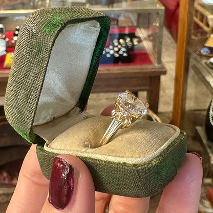 Vintage 14k Gold & Sapphire Ring