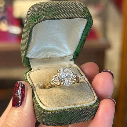 Vintage 14k Gold & Sapphire Ring