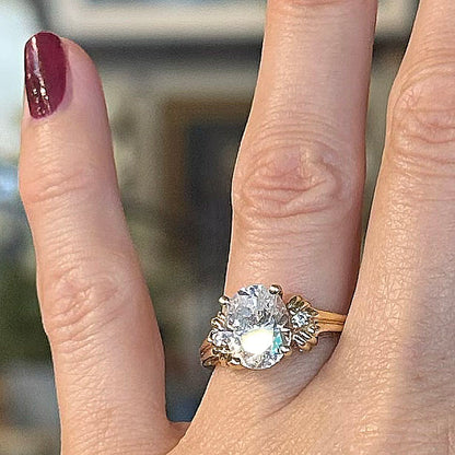 Vintage 14k Gold & Sapphire Ring