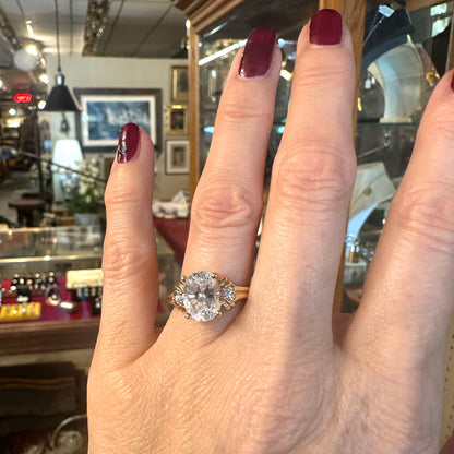 Vintage 14k Gold & Sapphire Ring