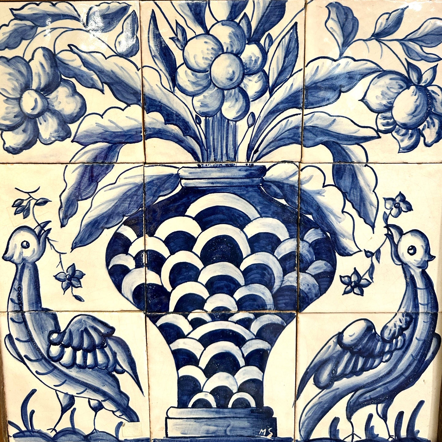 Late 18th Century Delft Tile Pictorial