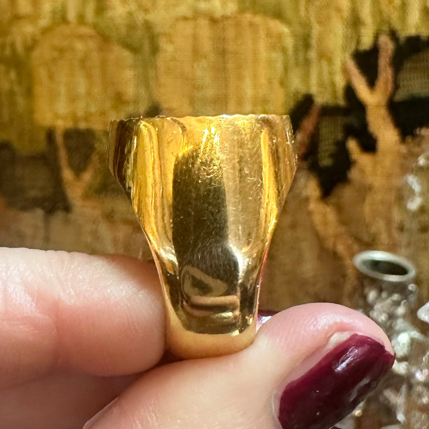 Reproduction Queen Victoria Coin Ring