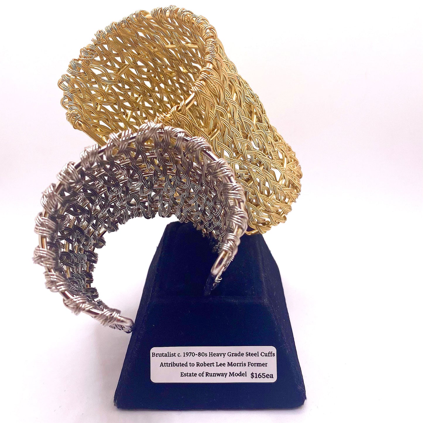 Silver Tone - Brutalist Cuff