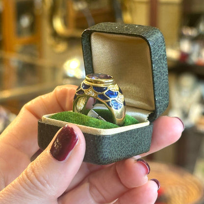 Vintage Gold Vermeil Ring - Judith Ripka