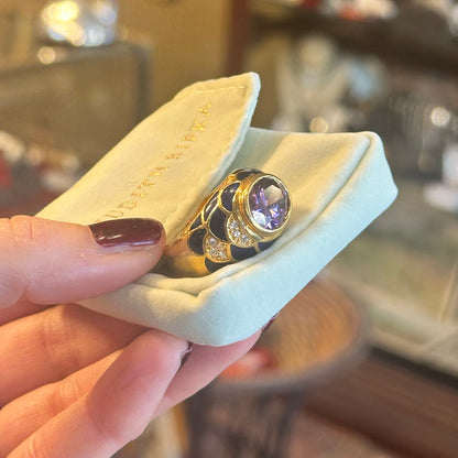 Vintage Gold Vermeil Ring - Judith Ripka
