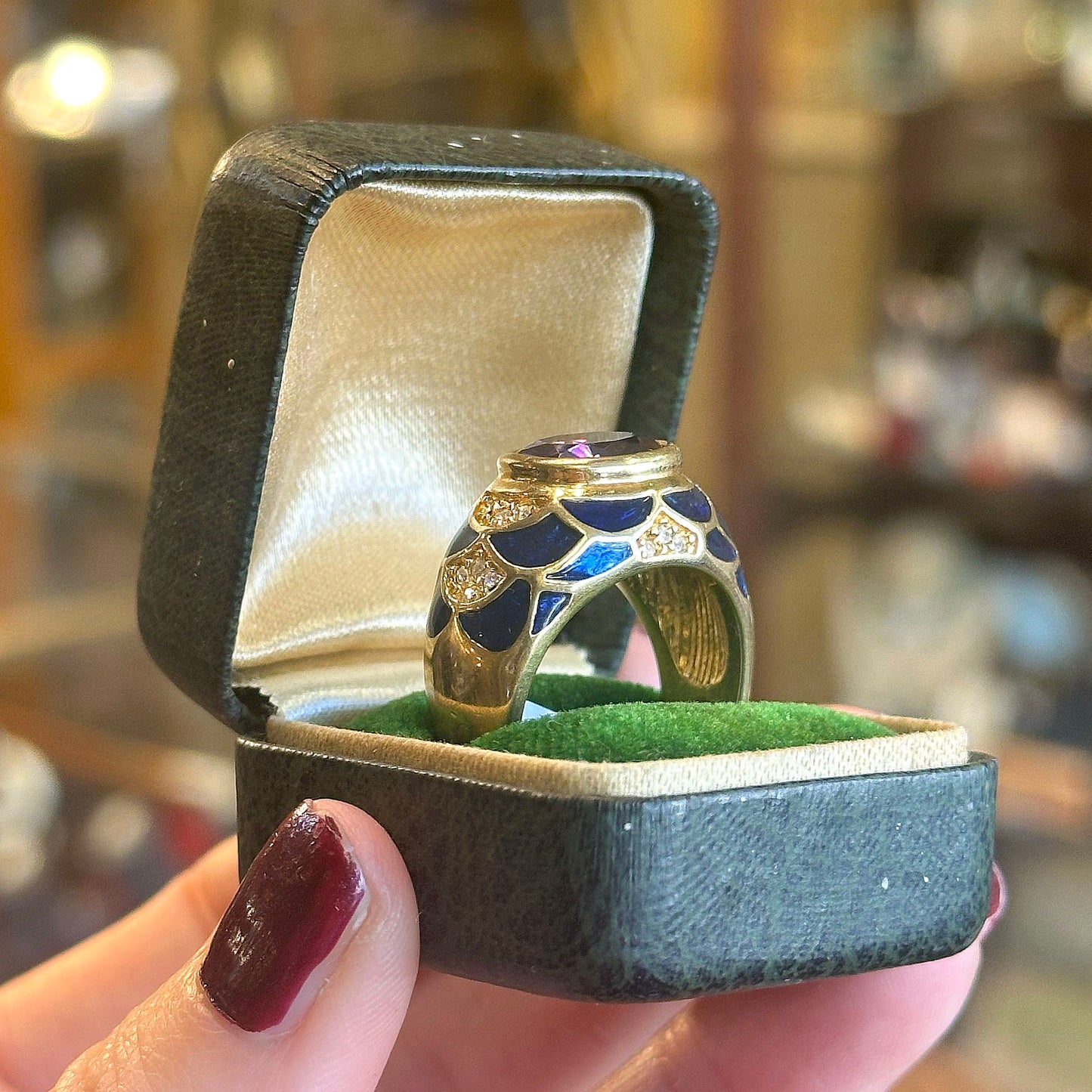 Vintage Gold Vermeil Ring - Judith Ripka