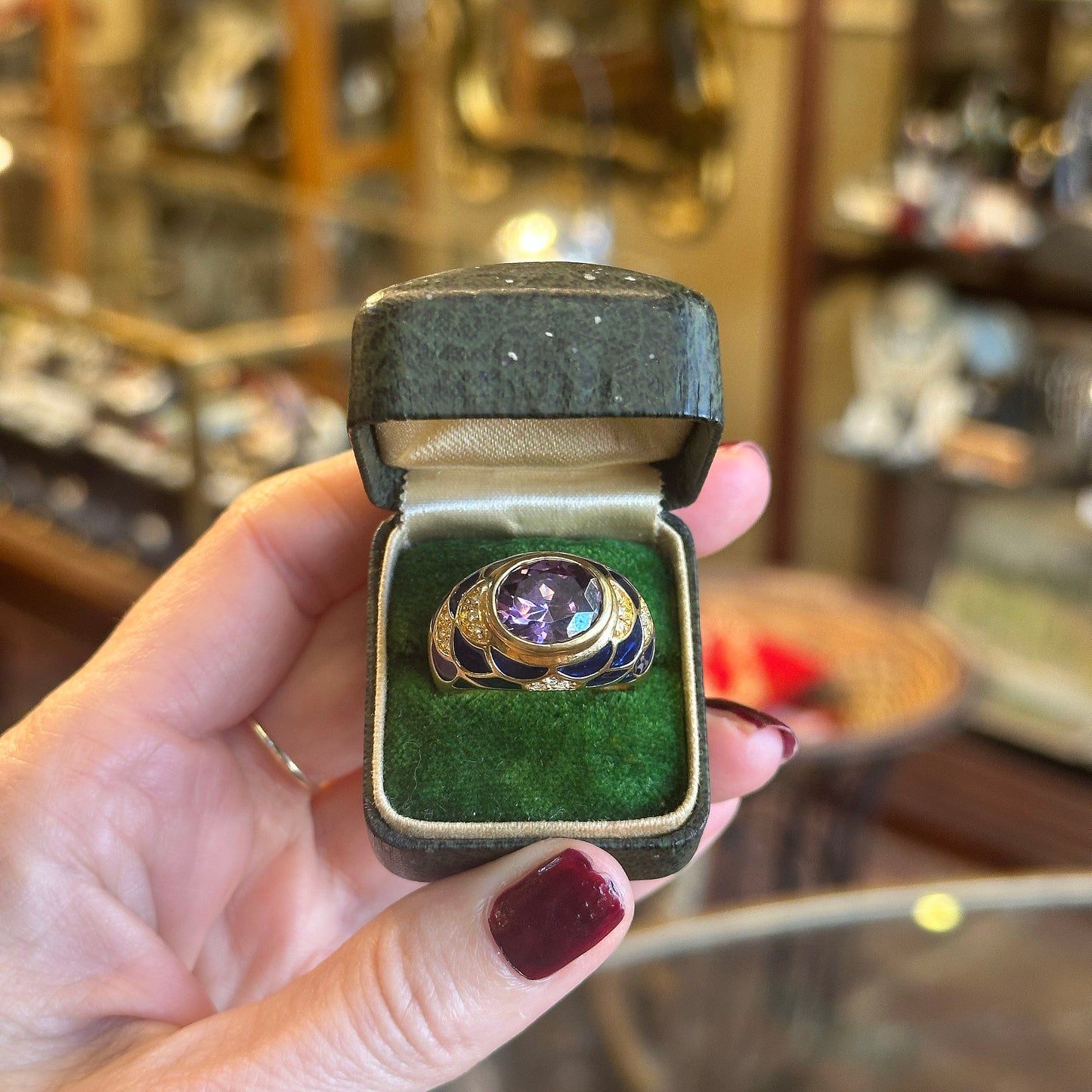 Vintage Gold Vermeil Ring - Judith Ripka