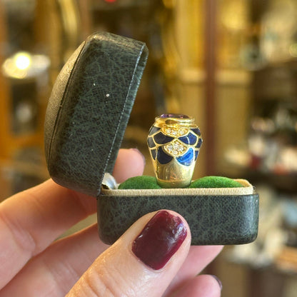Vintage Gold Vermeil Ring - Judith Ripka
