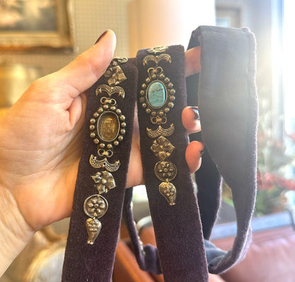 Vintage Jeweled Moroccan Shoulder Purse