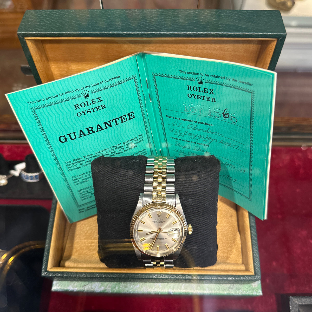 Rare Vintage Rolex - Oyster - Purchased February 11, 1969