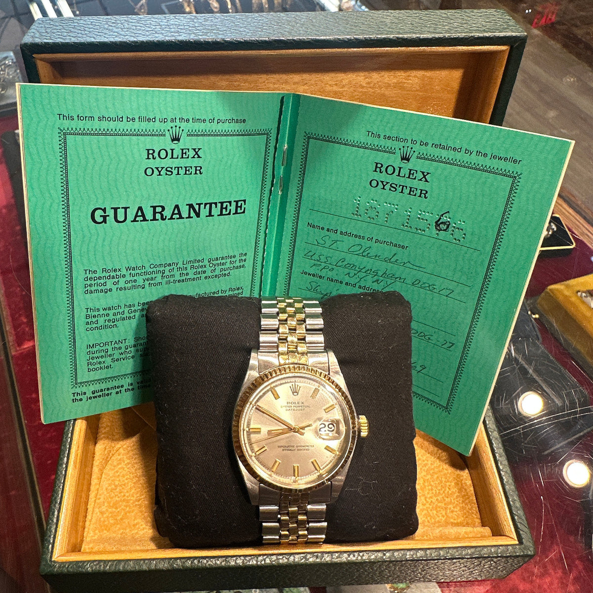 Rare Vintage Rolex - Oyster - Purchased February 11, 1969