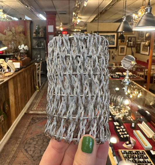 Silver Tone - Brutalist Cuff