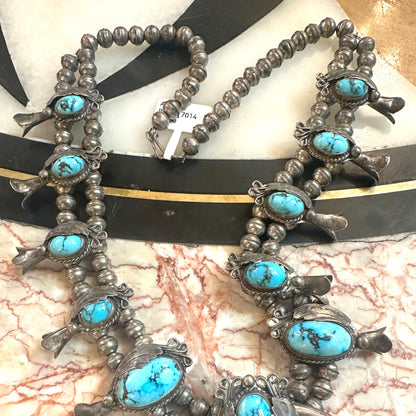 Early Native American Squashblossom Necklace