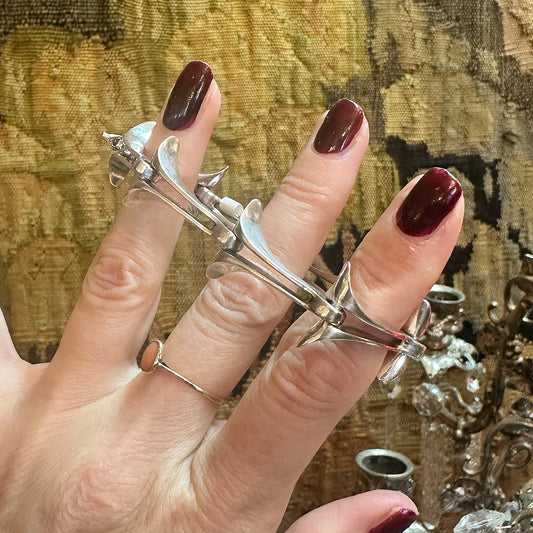 Vintage Sterling Modernist Bracelet