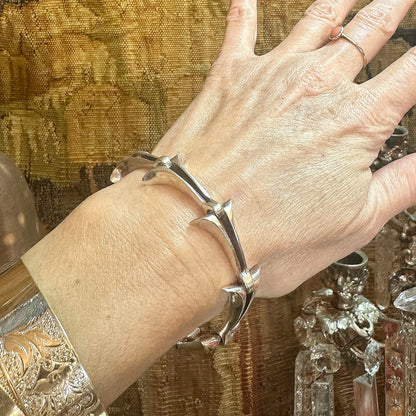 Vintage Sterling Modernist Bracelet