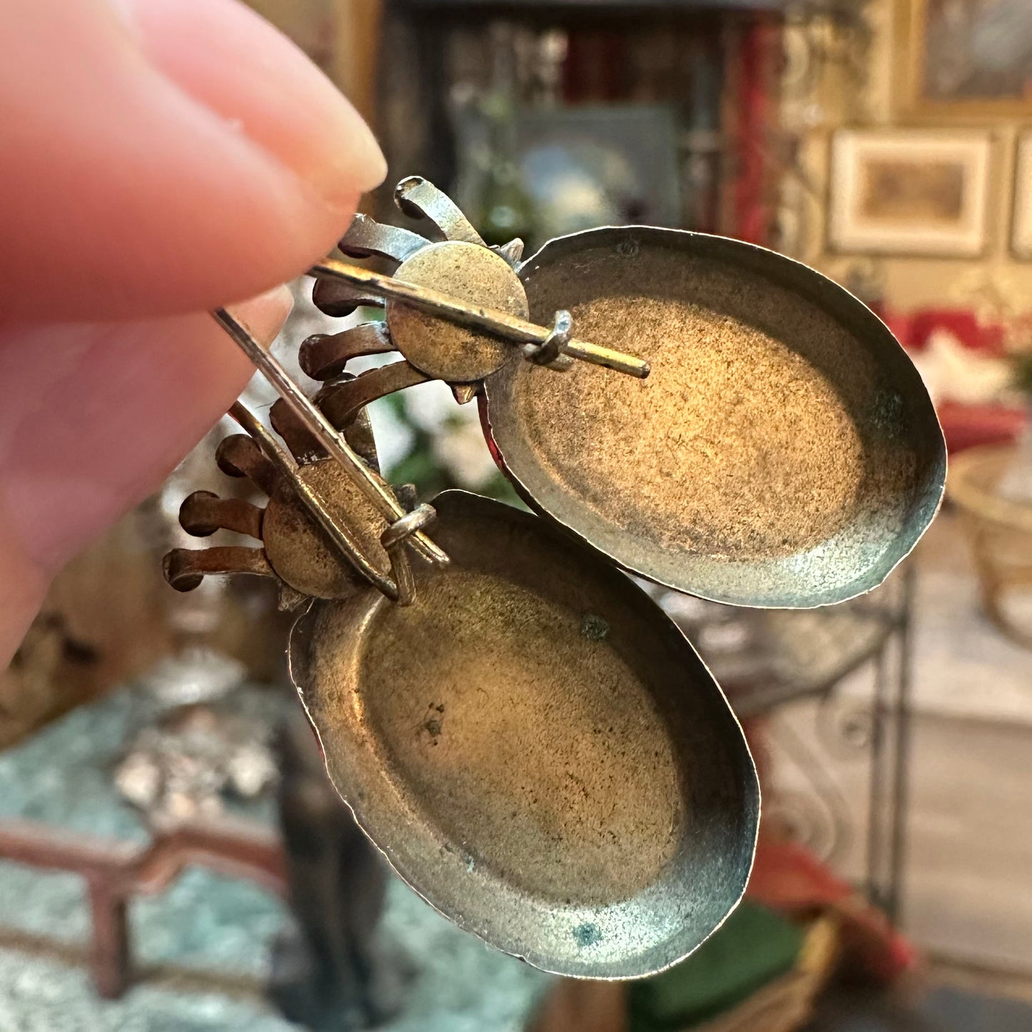 1870s Victorian Renaissance Revival Earrings